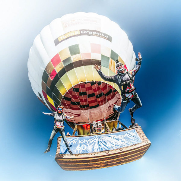 Wyjątkowe skoki z balonu w Sky Camp